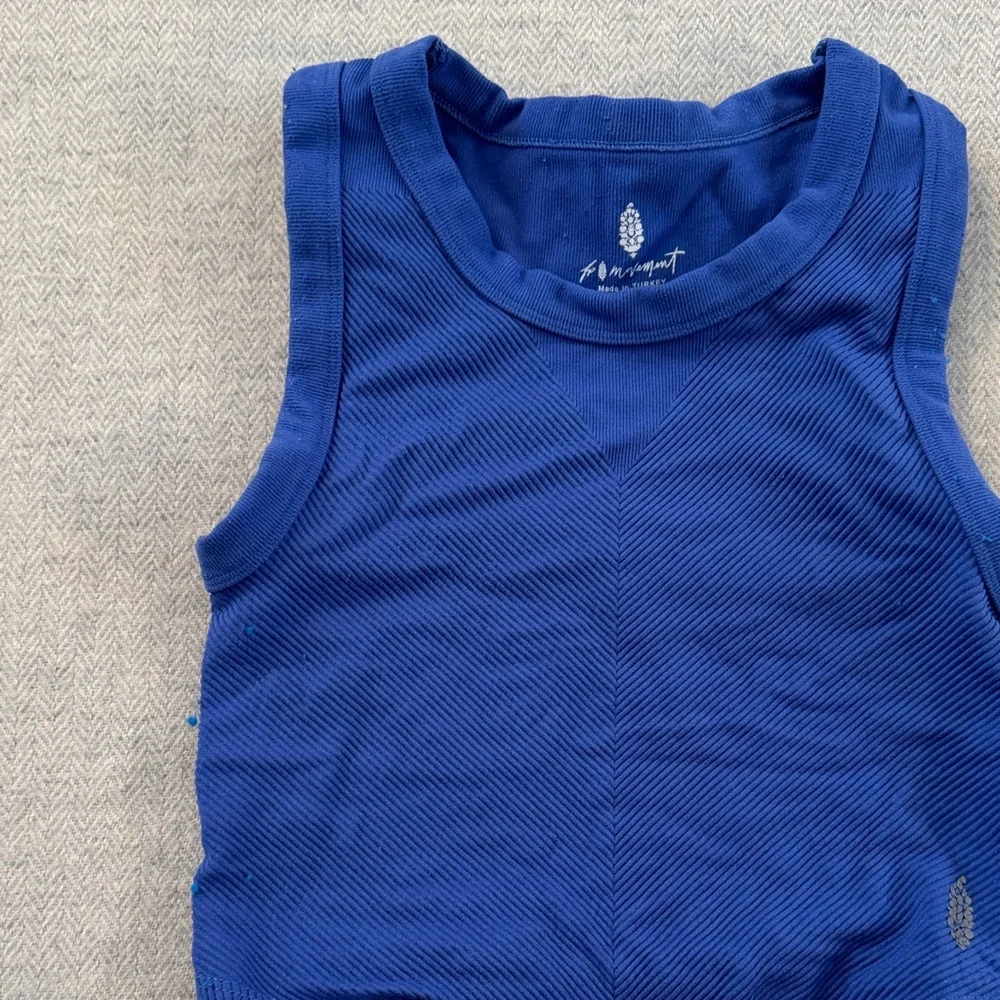 FP Movement by Free People Blue Crop Top - Picture 3 of 5